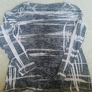 Maurices burn out long sleeve